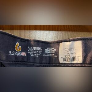 LAPCO FR Dark Gray Work Pants